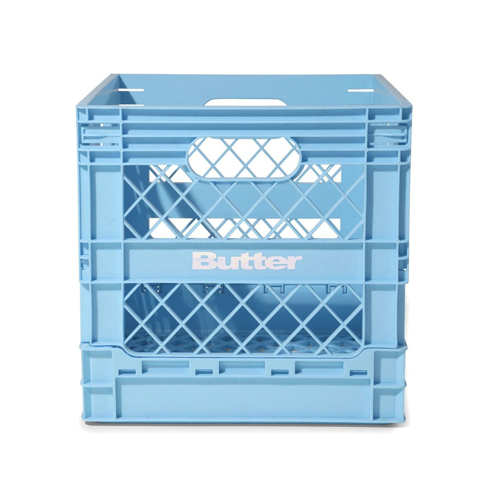 BUTTER GOODS - Collapsible Record Crate Sky Blue
