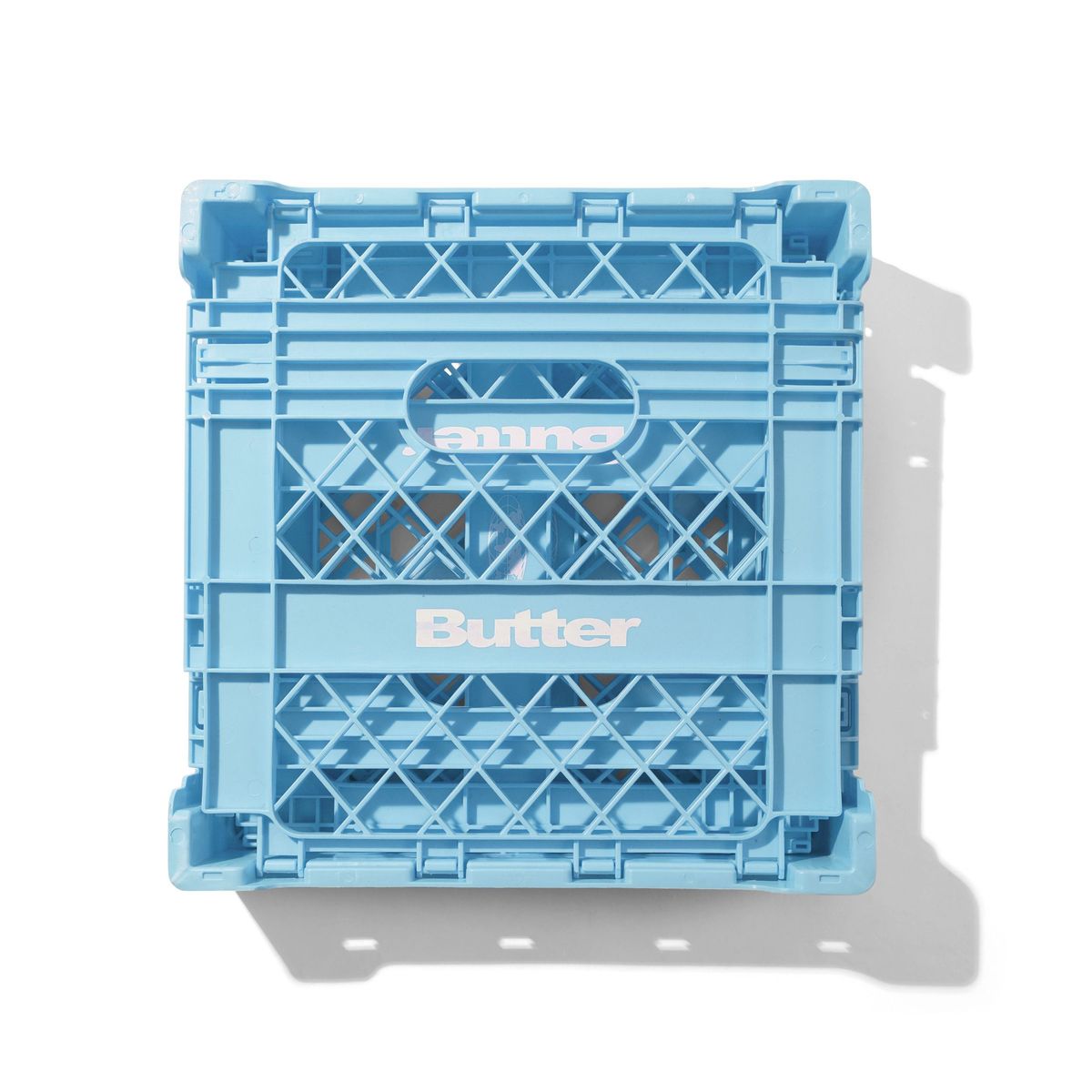 BUTTER GOODS - Collapsible Record Crate Sky Blue