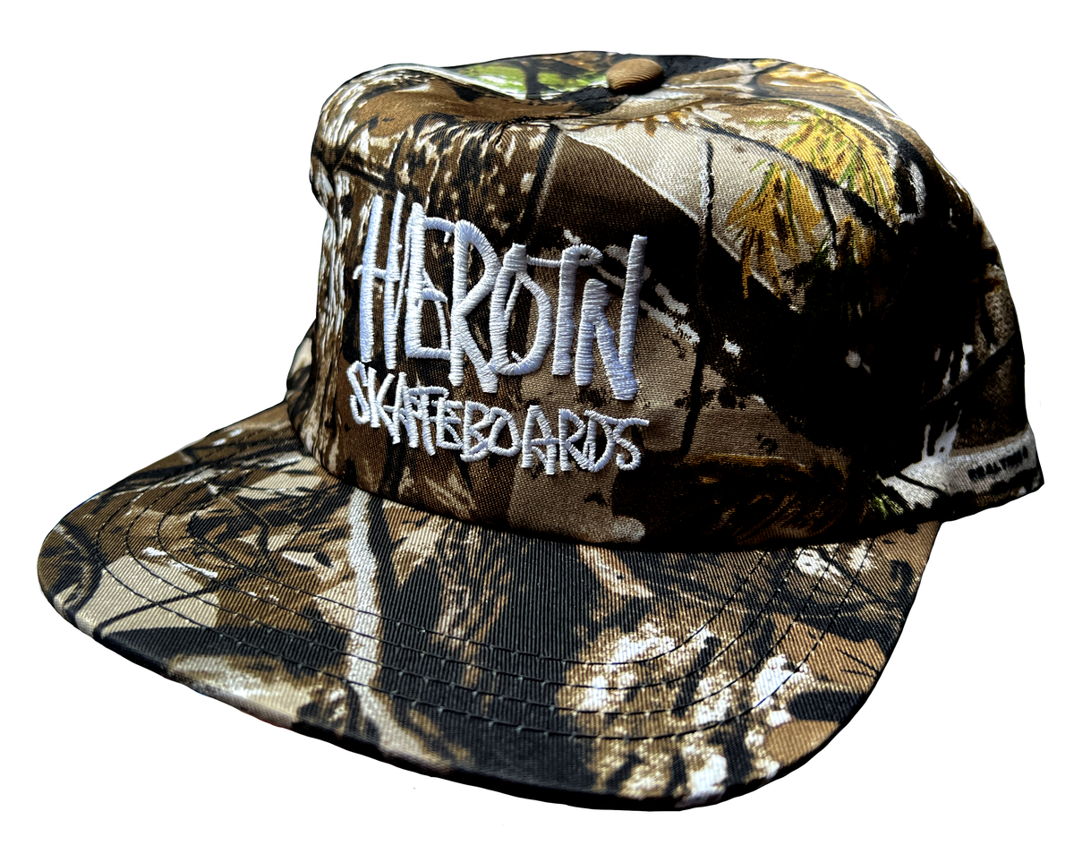 HEROIN - Script Snapback Tree Camo