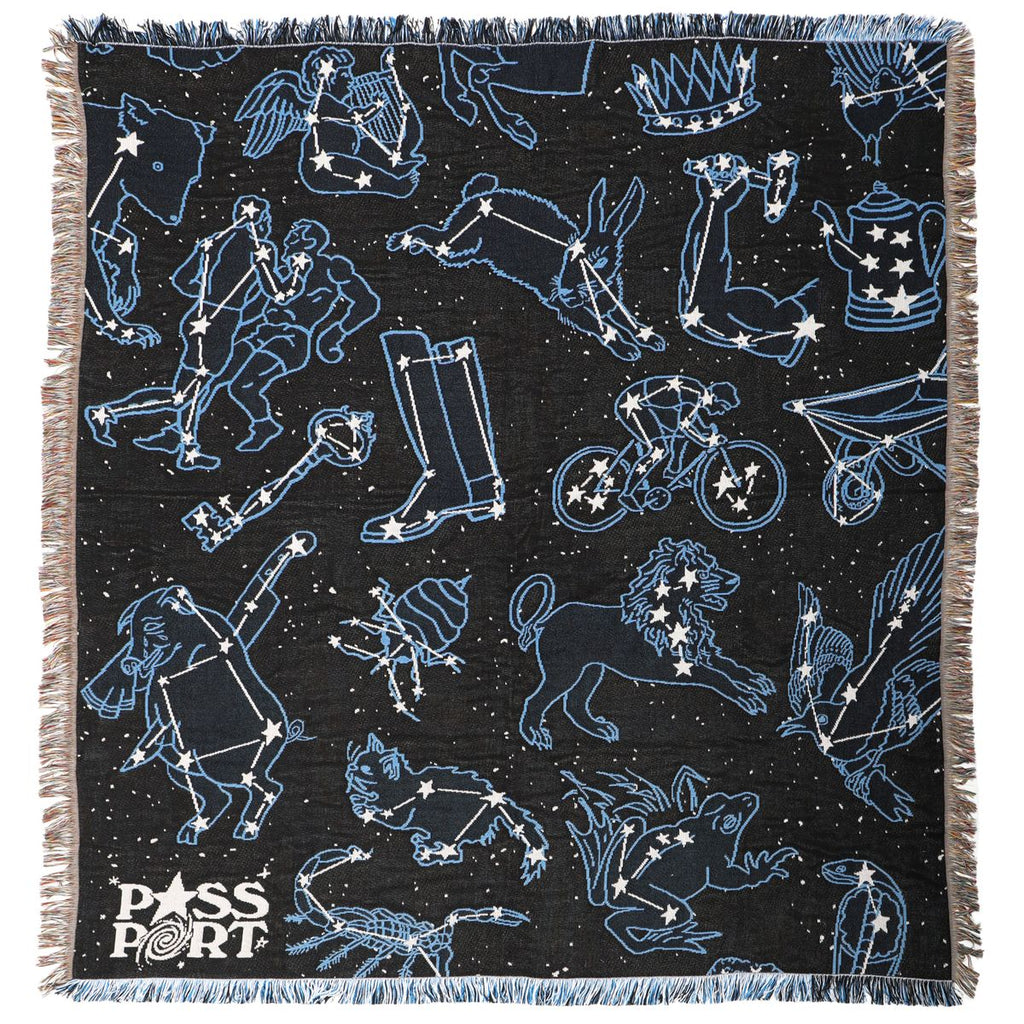 PASS~PORT - Constellations Throw Blanket