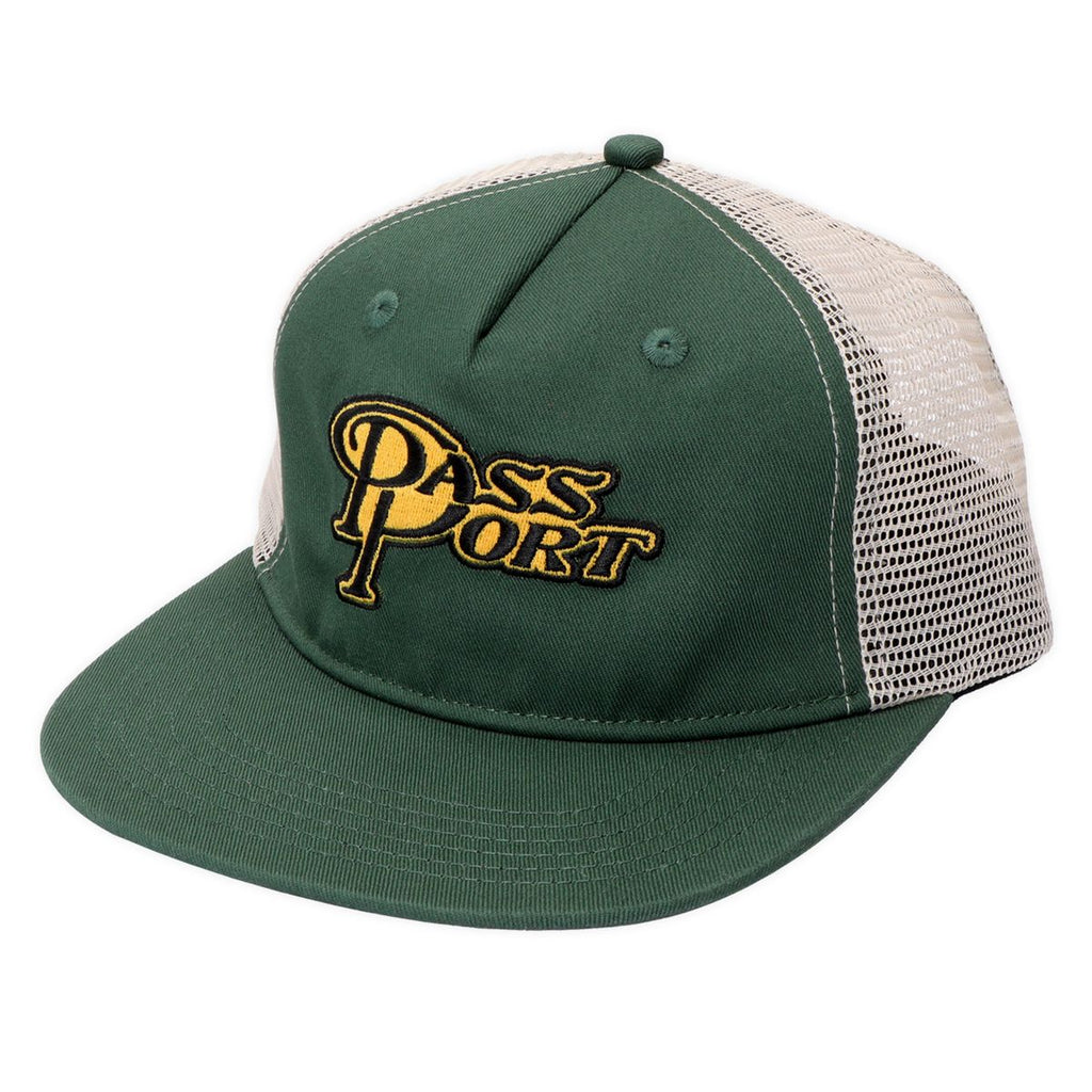 PASS~PORT - Minimum Output Truckers Cap Elm Green