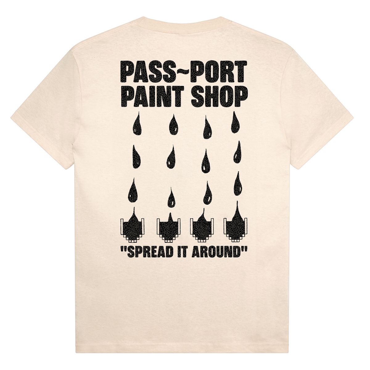 PASS~PORT - Shop Rules Tee Natural