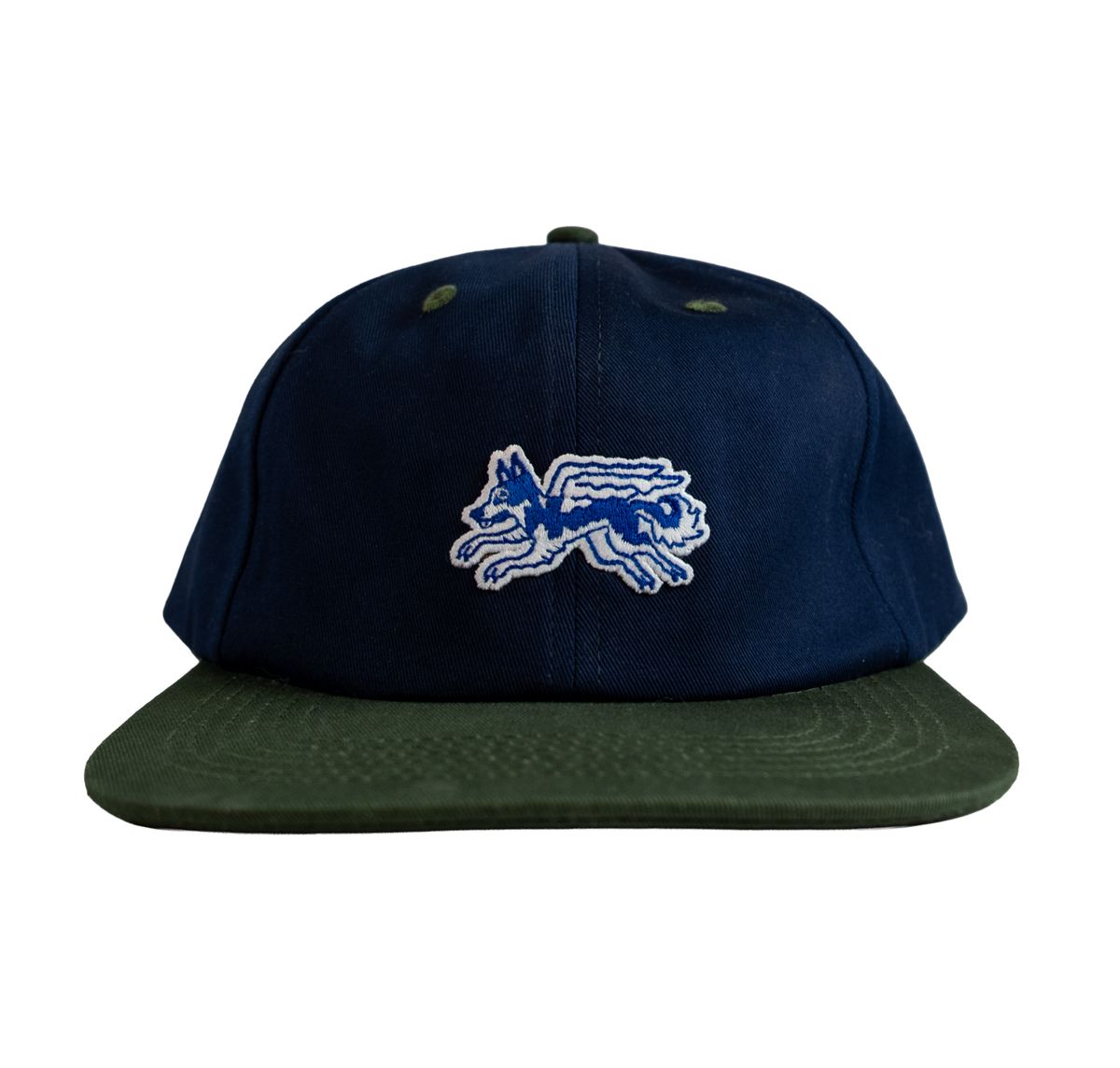 OLYMPIA SUPPLY - Juno Patch Hat Navy/Green