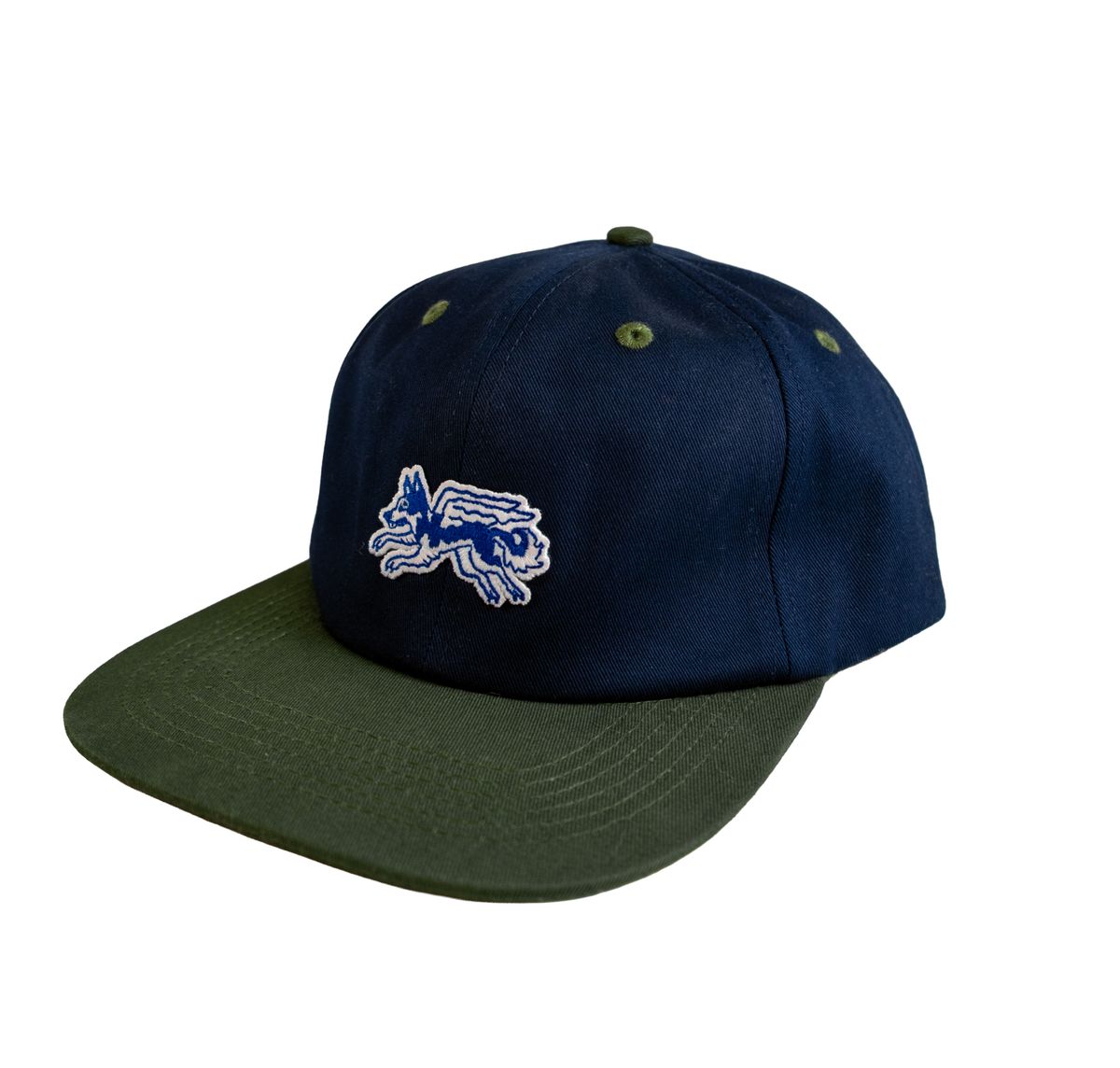 OLYMPIA SUPPLY - Juno Patch Hat Navy/Green