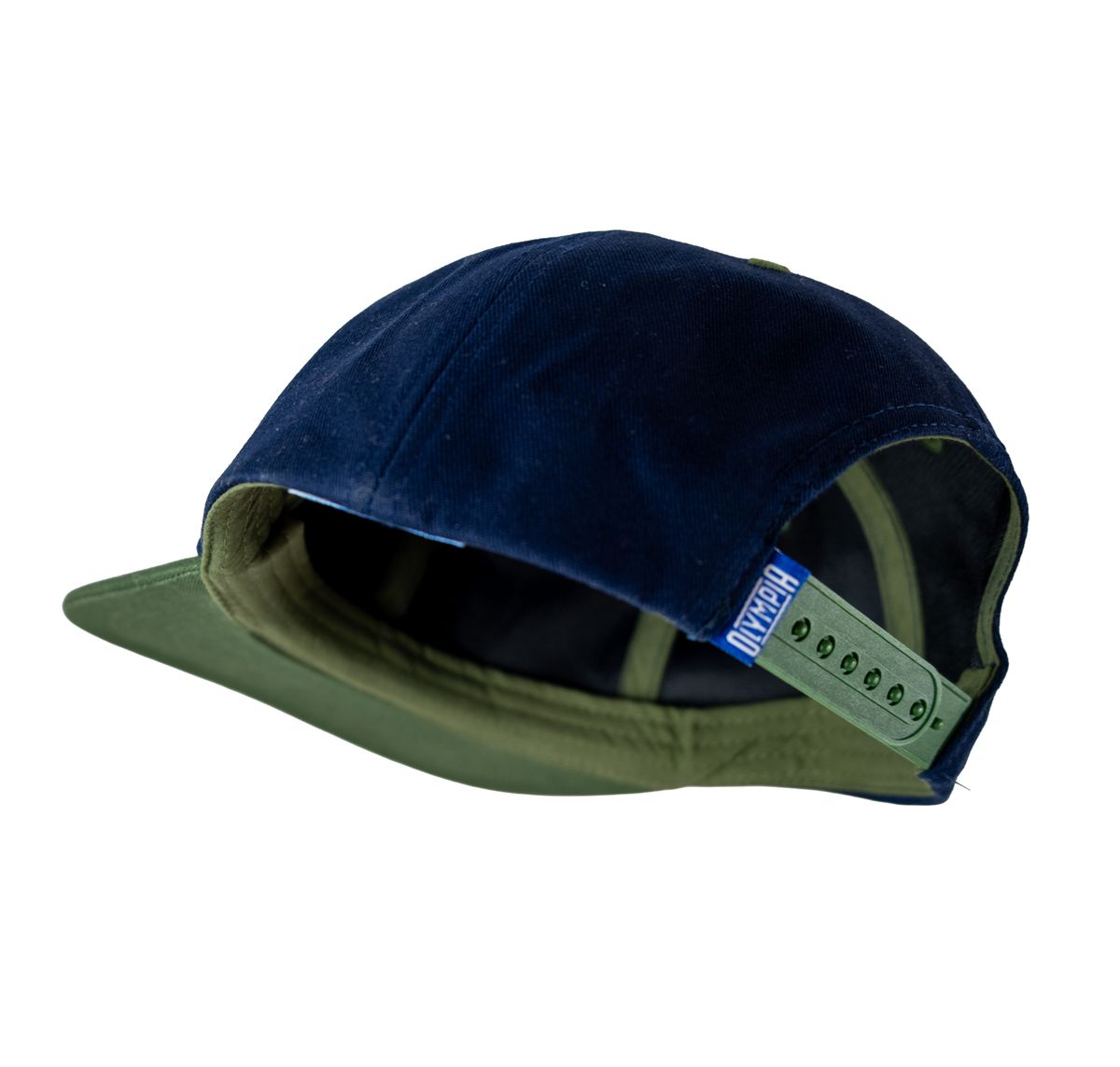 OLYMPIA SUPPLY - Juno Patch Hat Navy/Green