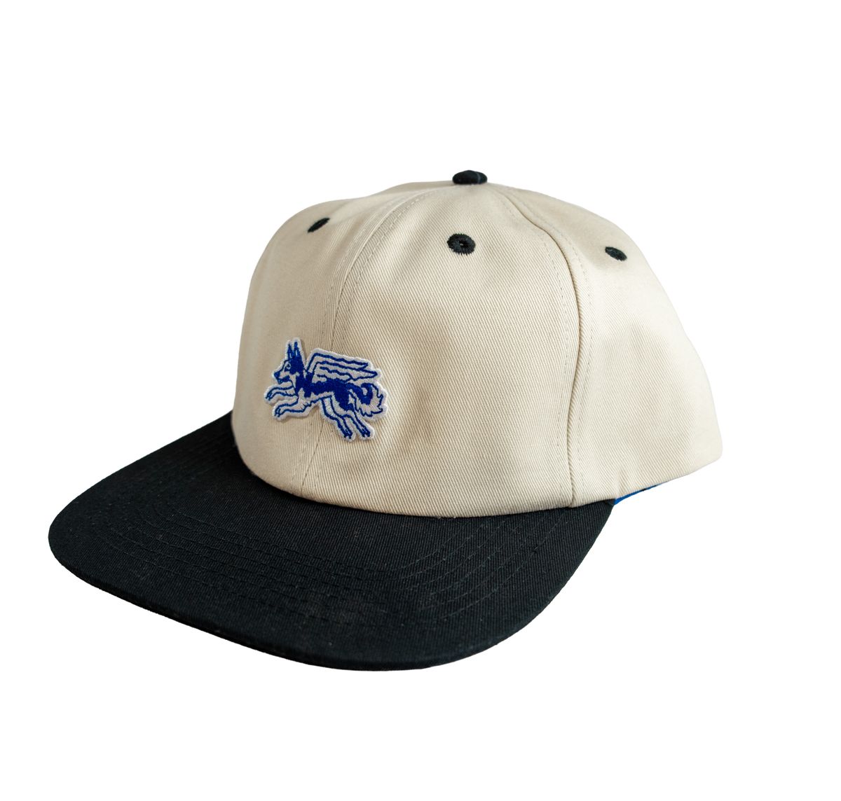 OLYMPIA SUPPLY - Juno Patch Hat Cream/Black