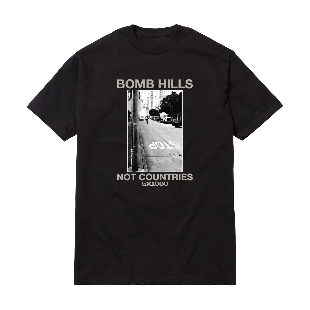 GX1000 - Bomb Hills Tee Black/Grey