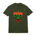 GX1000 - Leaf Tee Surplus Green
