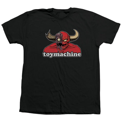 TOY MACHINE - Face Melt Tee Black