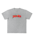 DANCER - Poppy Flowers Tee Heather Grey