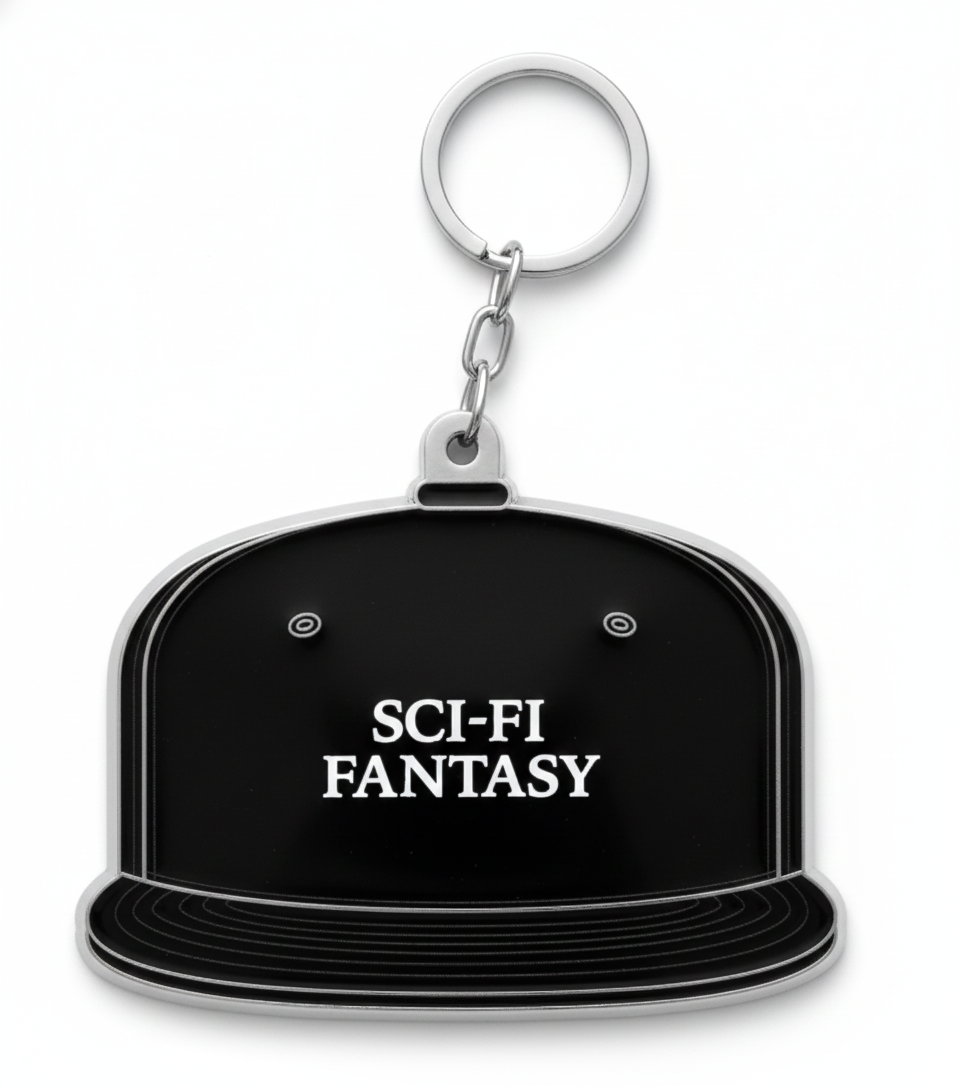 SCI-FI FANTASY - Logo Hat Keychain
