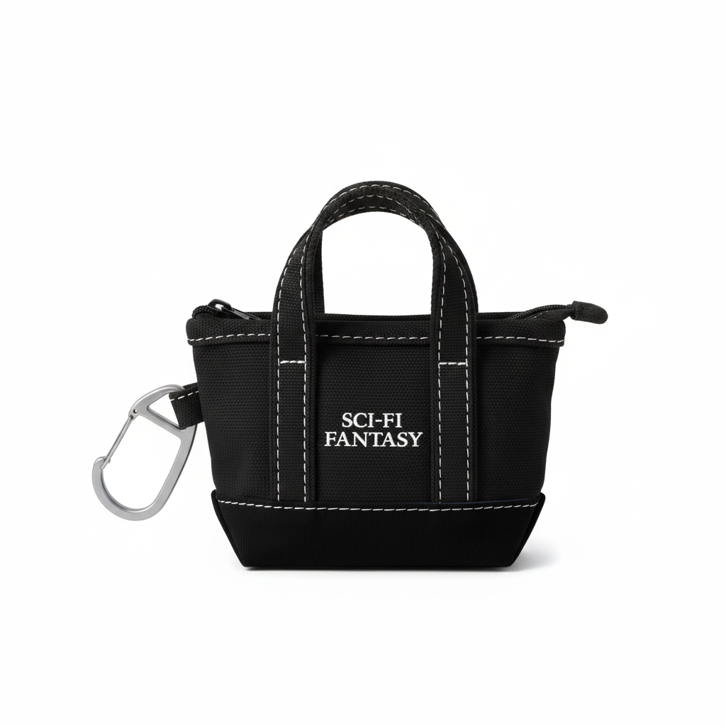 SCI-FI FANTASY - Tote Keychain Black