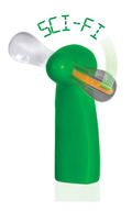 SCI-FI FANTAST - Handheld Message Fan White