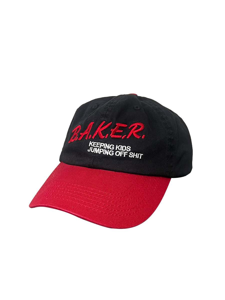 BAKER - Narc Dad Cap Black/Red