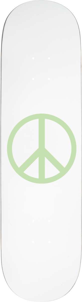 VIOLET - GITD Peace White - 8.25