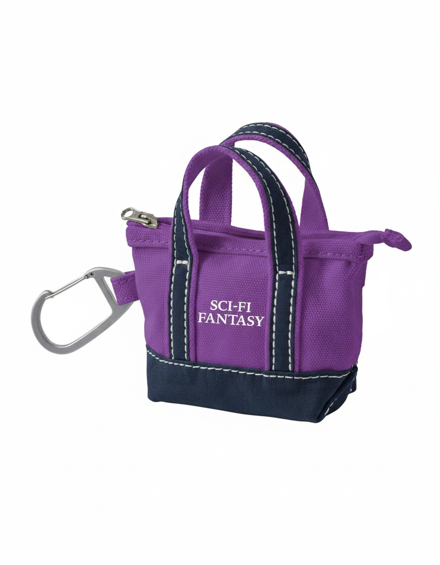 SCI-FI FANTASY - Tote Keychain Purple