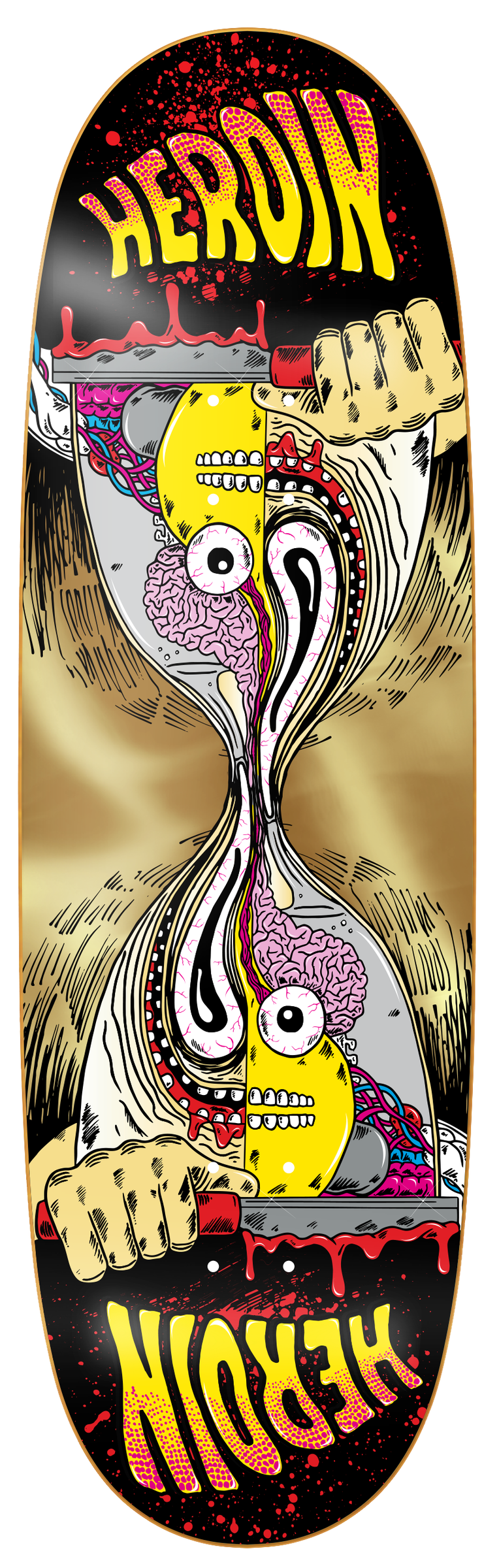 HEROIN - Merged Razor Egg Gold - 9.75