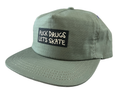HEROIN - Fuck Drugs Snapback Olive