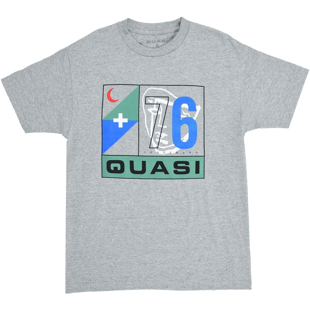 QUASI - Runner Tee Heather Grey