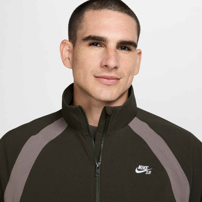 NIKE SB - Full Zip Woven Skate Jacket Sequoia