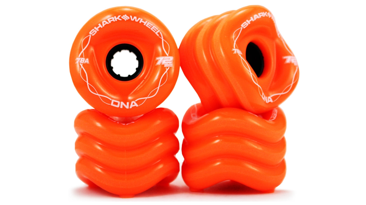 SHARK WHEEL - 72mm DNA Orange 78a