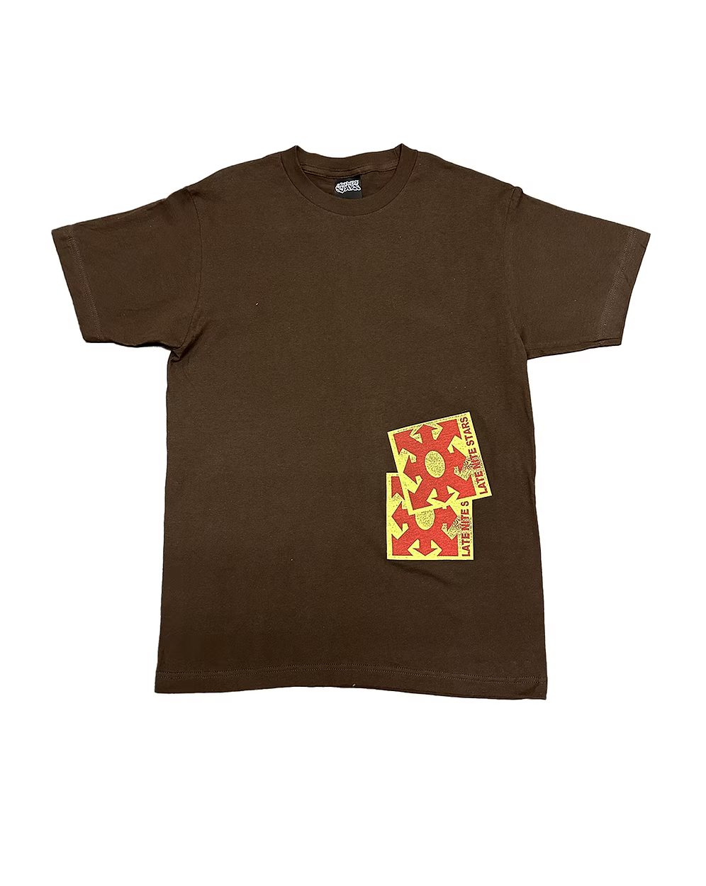 LATE NITE STARS - Chaos Tee Brown