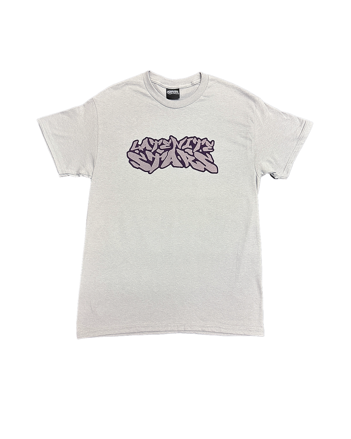 LATE NITE STARS - LNS Logo Tee Grey