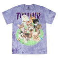 THRASHER - Kittens Tee Purple