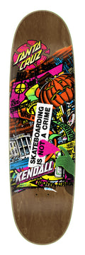 SANTA CRUZ - Kendall Street Art Collage Egg VX - 9.0