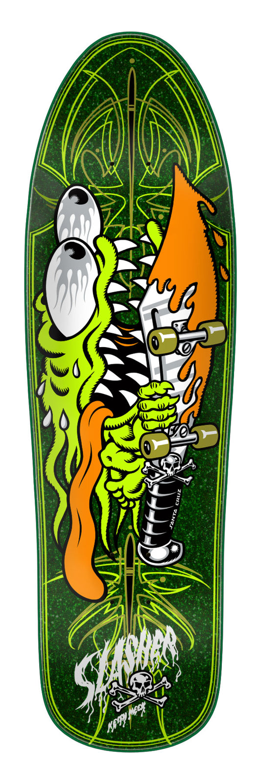 SANTA CRUZ - Meek Pinstripe Slasher Green Pinstripe - 9.23