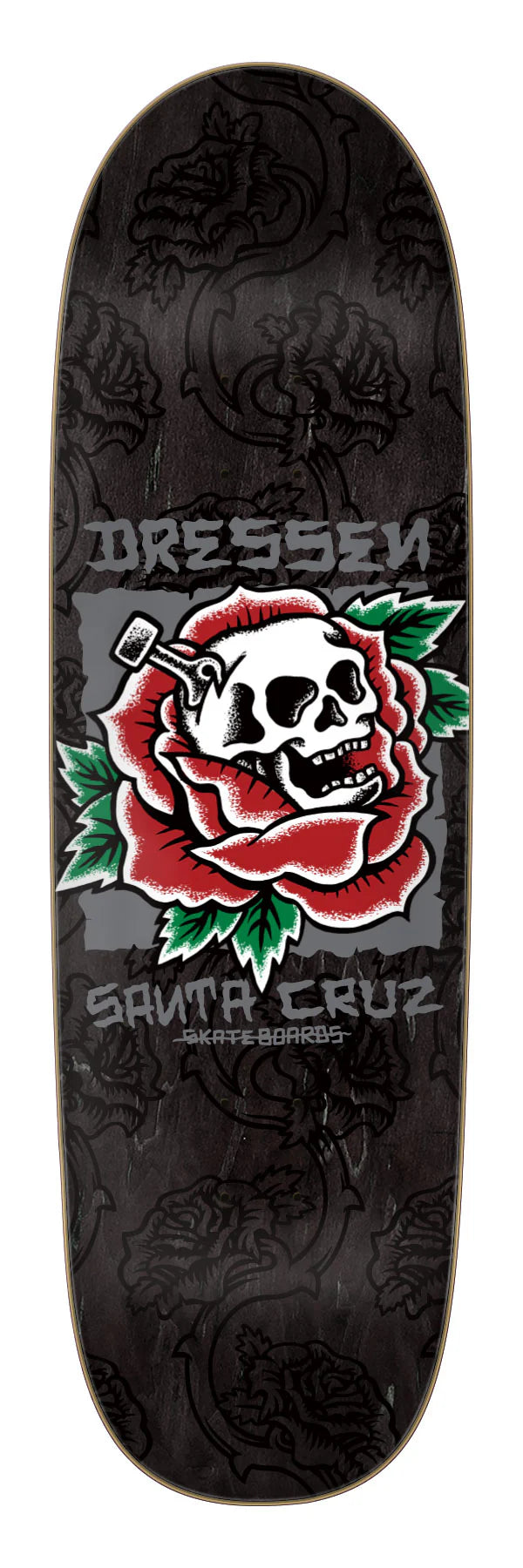 SANTA CRUZ - Dressen Skull Rose - 9.25