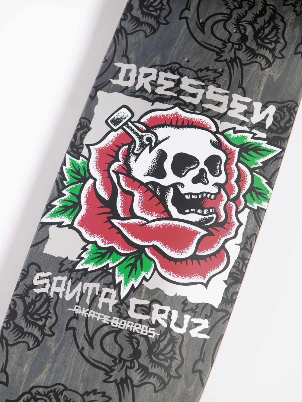 SANTA CRUZ - Dressen Skull Rose - 9.25