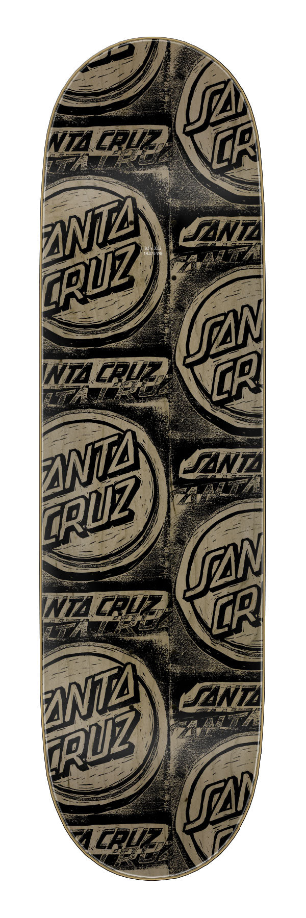 SANTA CRUZ - Cut Collage Birch - 8.5