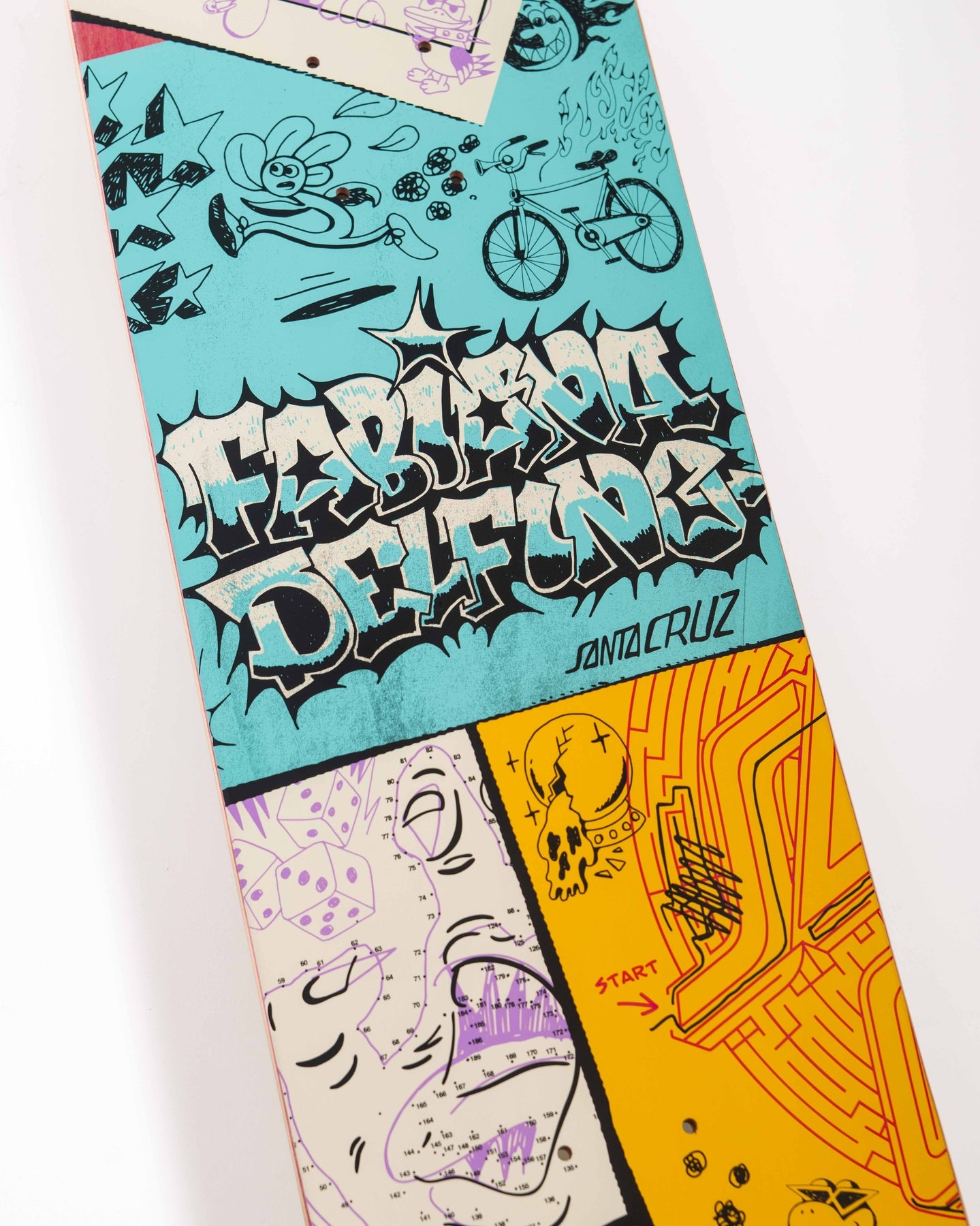 SANTA CRUZ - Delfino Scribble Feelbase - 8.25