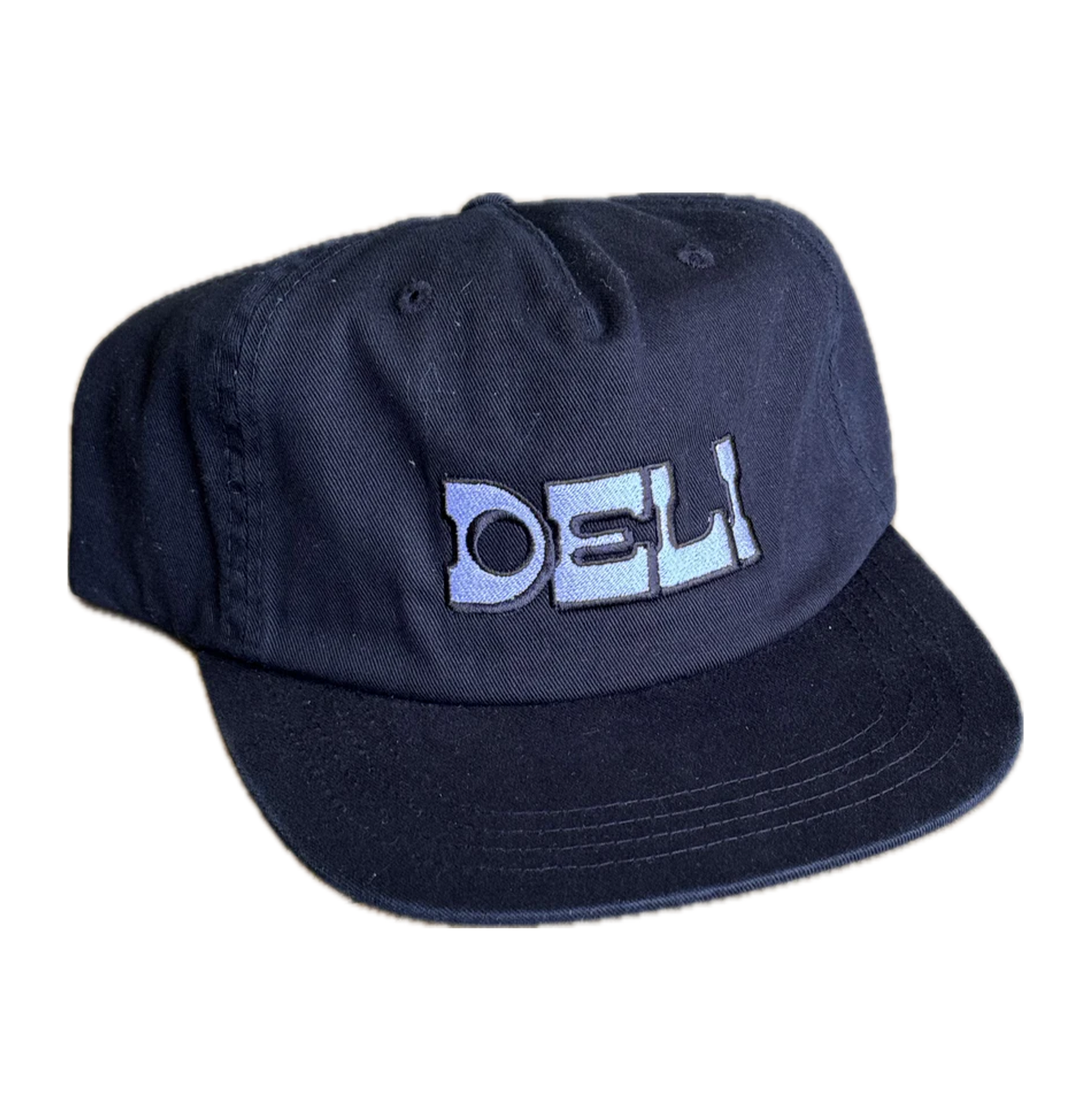 DELI - Western 5 Panel Snapback Black