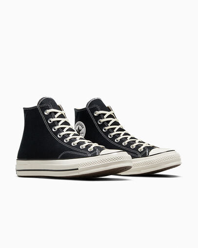 CONVERSE CONS - Chuck 70 Hi Black/Black/Egret