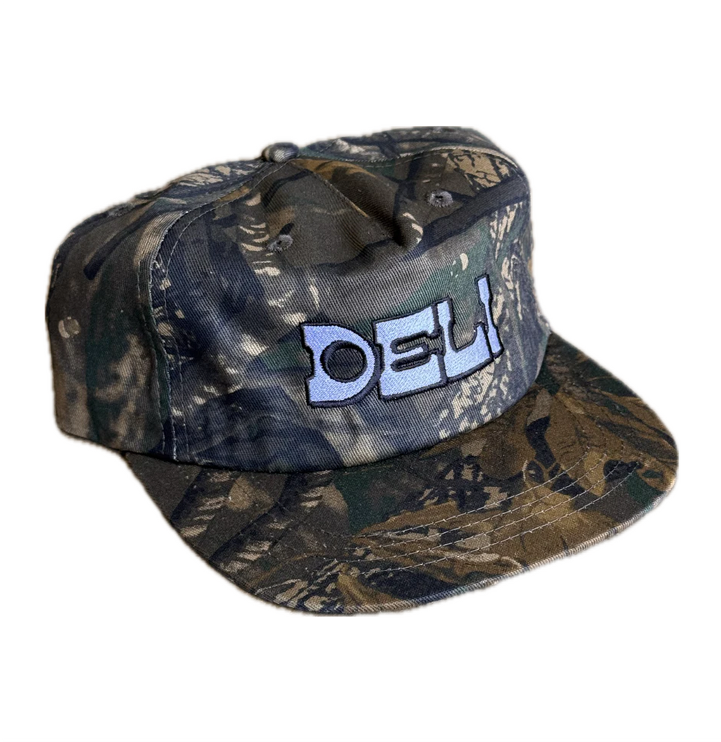 DELI - Western 5 Panel Snapback Tree Camo