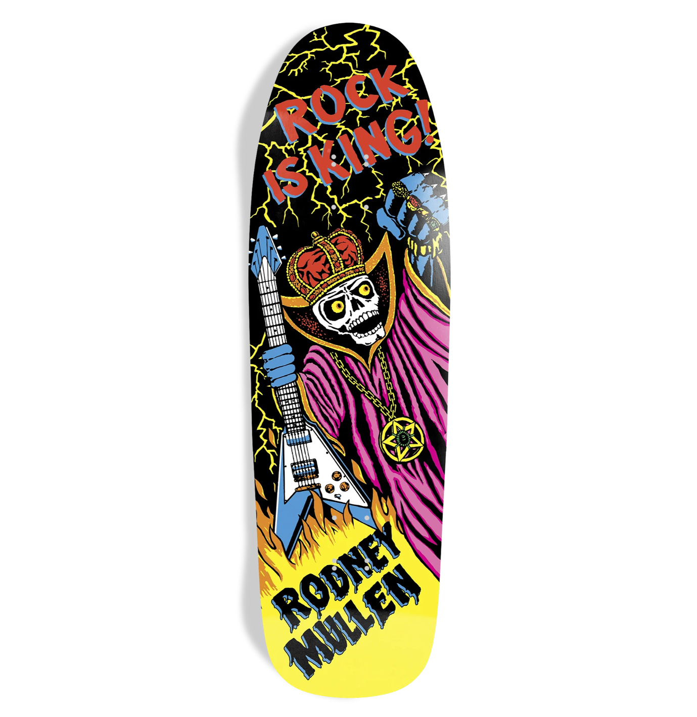WORLD INDUSTRIES - Rodney Mullen Rock is King - 9.625