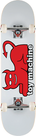 TOY MACHINE - Devil Cat White Complete - 8.0