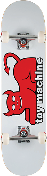 TOY MACHINE - Devil Cat White Complete - 8.0