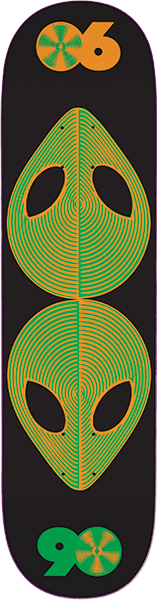 ALIEN WORKSHOP - Scanner Twin Black - 8.25