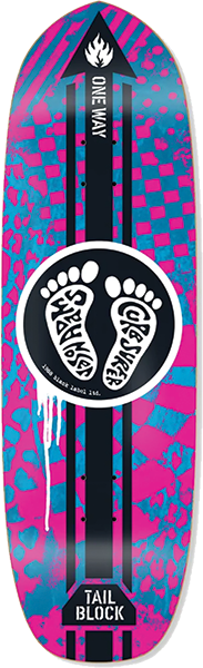 BLACK LABEL - Adams Curb Surfer Pink - 9.75