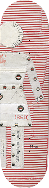 GIRL - Geering (RED) Stripe - 8.5