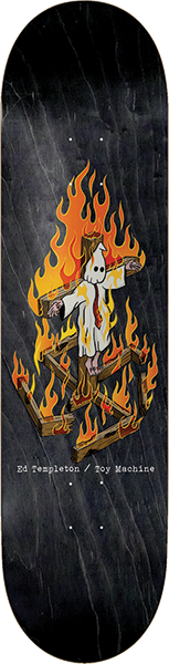 TOY MACHINE - Templeton Charred Cross 2 - 8.25