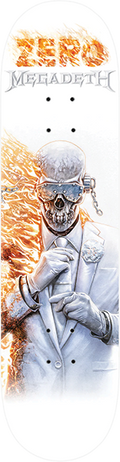ZERO - Megadeth White Dipped - 8.25
