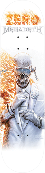 ZERO - Megadeth White Dipped - 8.25