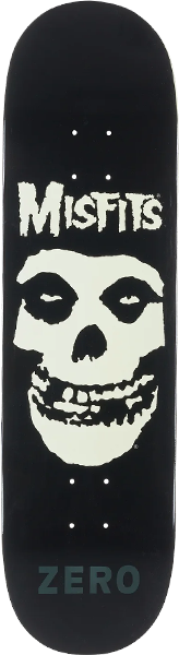 ZERO - Misfits Fiend Skull Deck GITD - 8.25