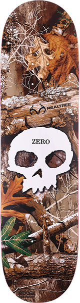 ZERO - Real Tree Single Skull White - 8.5