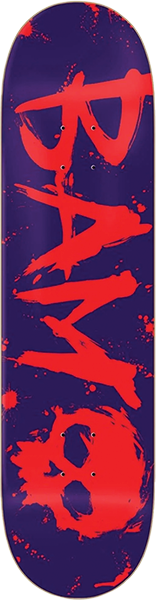 ZERO - Bam Blood Text Purple - 8.0