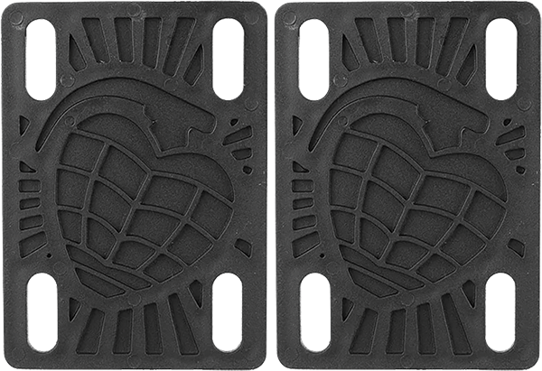 THUNDER - Riser Pads 1/8" Black
